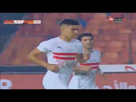 هدف أشرف بنشرقي أمام المقاولون العرب في الدوري المصري