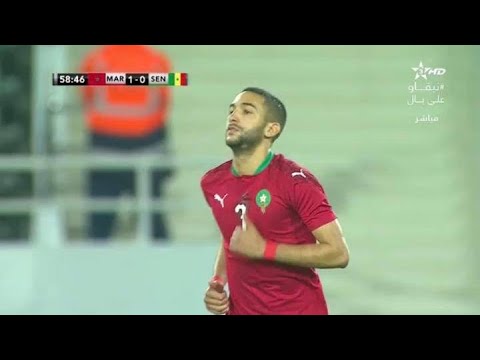 تحركات زياش في مباراة الأسود أمام السينغال