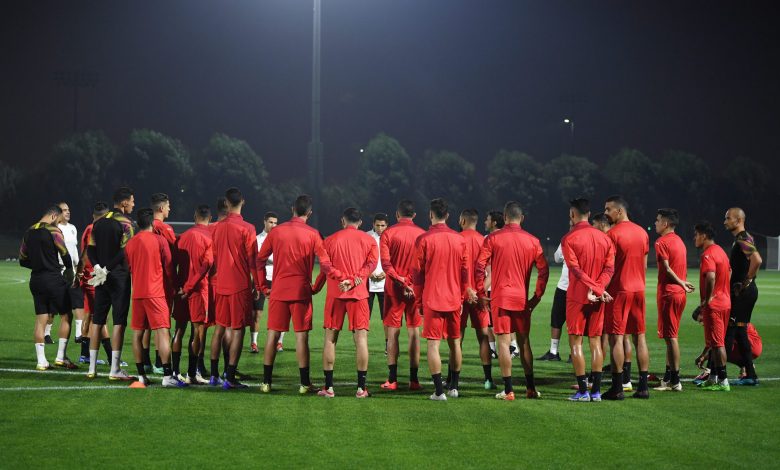 المنتخب الوطني يخوض حصته قبل الأخيرة استعدادا لمواجهة فلسطين في كأس العرب