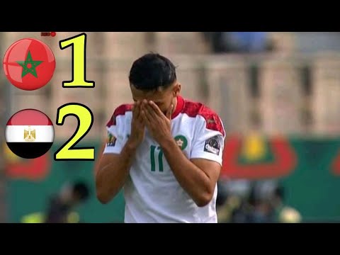 أهداف مباراة المغرب 1-2 مصر (كأس أفريقيا)