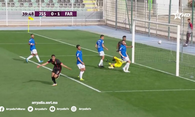 أهداف مباراة شباب السوالم 1-1 الجيش الملكي (البطولة الاحترافية)