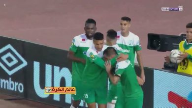 هدف مباراة الرجاء الرياضي 1-0 أمازولو الجنوب أفريقي