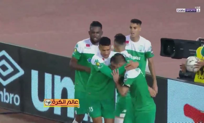 هدف مباراة الرجاء الرياضي 1-0 أمازولو الجنوب أفريقي