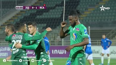 هدف مباراة شباب السوالم 0-1 الرجاء الرياضي (البطولة الاحترافية)