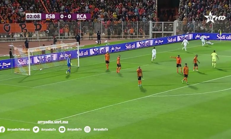 أهداف مباراة نهضة بركان 1-2 الرجاء الرياضي (البطولة الاحترافية)