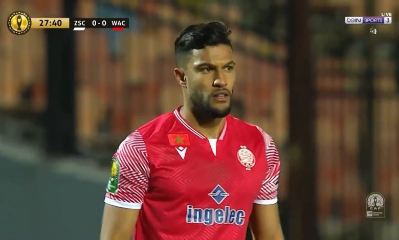 هدف مباراة الزمالك المصري 0-1 الوداد الرياضي (دوري أبطال أفريقيا)