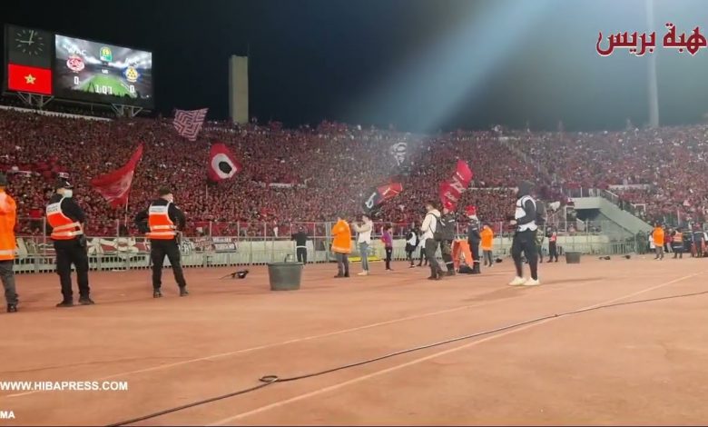 جماهير الوداد تشعل مدرجات "دونور" أمام بترو أتلتيكو في دوري الأبطال