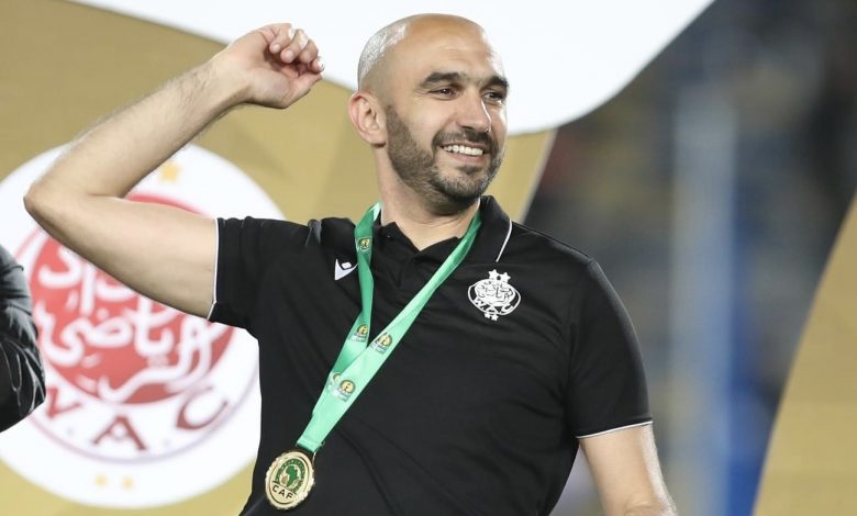 الركراكي : لم أتوصل بأي عرض لتدريب المنتخب.. وأحترم حاليلوزيتش