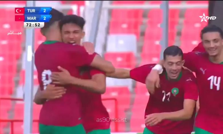 أهداف مباراة المغرب 4-2 تركيا (ألعاب البحر الأبيض المتوسط)