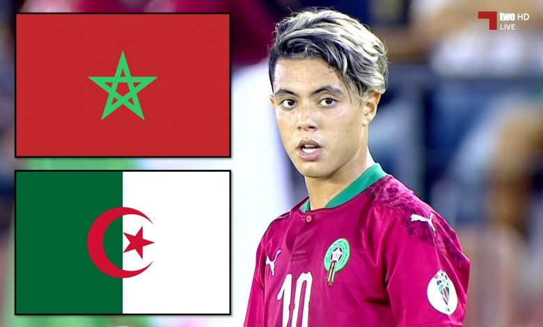 ملخص مباراة المغرب ضد الجزائر في نهائي كأس العرب للفتيان