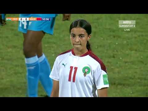 أهداف مباراة المغرب 3-0 الهند (كأس العالم إناث لأقل من 17 سنة)