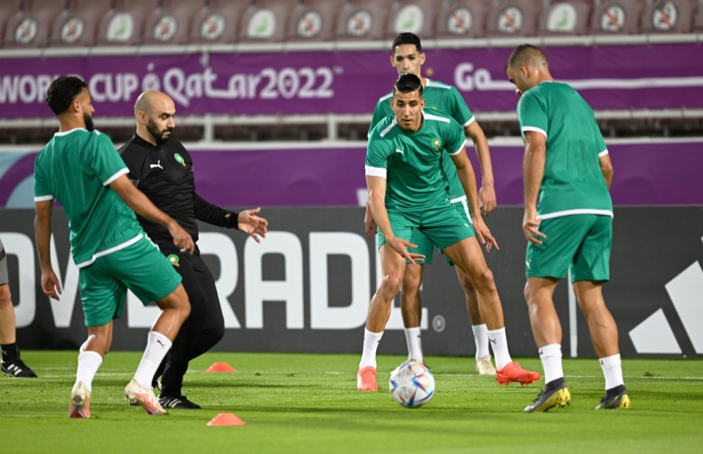 بالصور.. لقطات من أول حصة تدريبية للمنتخب الوطني في قطر استعدادا للمشاركة في كأس العالم