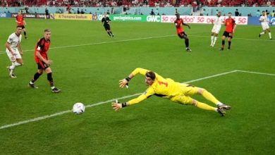 كورتوا : شعرت بالاحباط بعد الهدف الأول للمغرب.. لم ندافع بشكل جيد وتركنا الكرة تمر