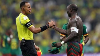 بعد زيدان.. أبوبكر ثاني لاعب يسجل ويطرد خلال نفس المباراة في كأس العالم