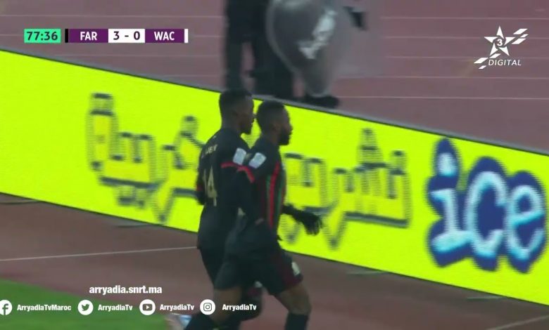 أهداف مباراة الجيش الملكي 3-0 الوداد الرياضي (البطولة الاحترافية)