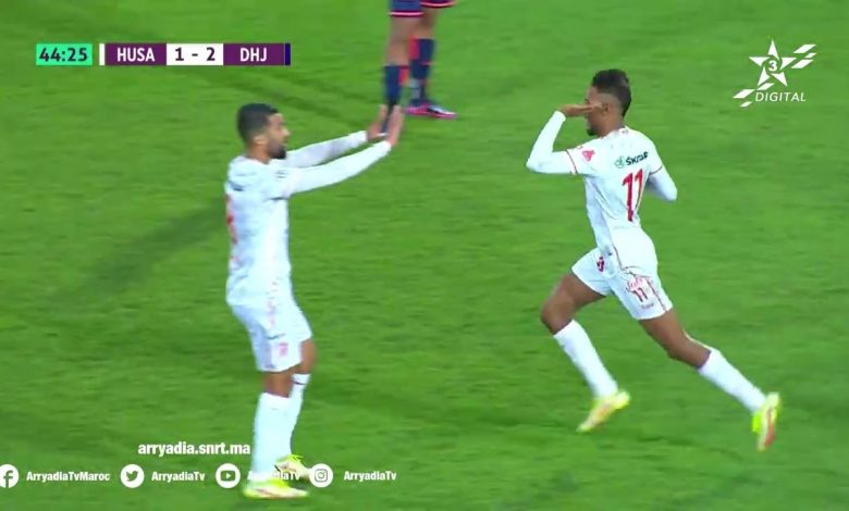 أهداف مباراة حسنية أكادير 2-2 الدفاع الجديدي (البطولة الاحترافية)