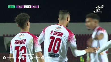 هدف مباراة شباب السوالم 0-1 الوداد الرياضي (البطولة الاحترافية)