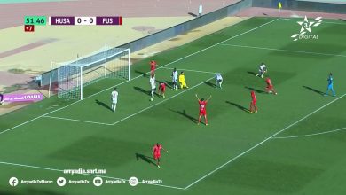 هدف مباراة حسنية أكادير 0-1 الفتح الرباطي (البطولة الاحترافية)