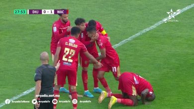 هدف مباراة الدفاع الجديدي 0-1 الوداد الرياضي (البطولة الاحترافية)