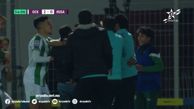 أهداف مباراة أولمبيك خريبكة 2-0 حسنية أكادير (البطولة الاحترافية)