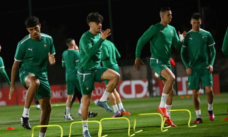 المنتخب يواصل استعداده لمباراة البرازيل