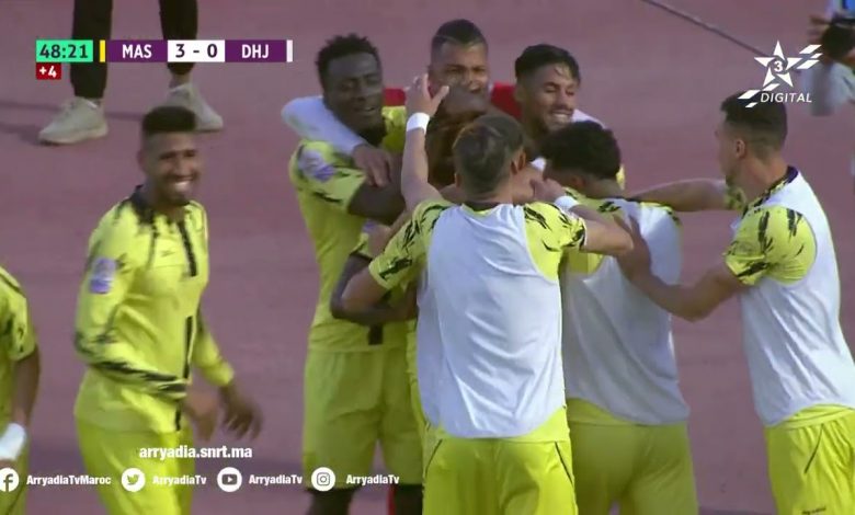 أهداف مباراة المغرب الفاسي 3-1 الدفاع الجديدي (البطولة الاحترافية)