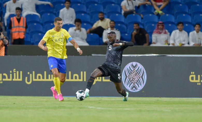 النصر يتعادل مع الشباب في كأس الملك سلمان للأندية الأبطال