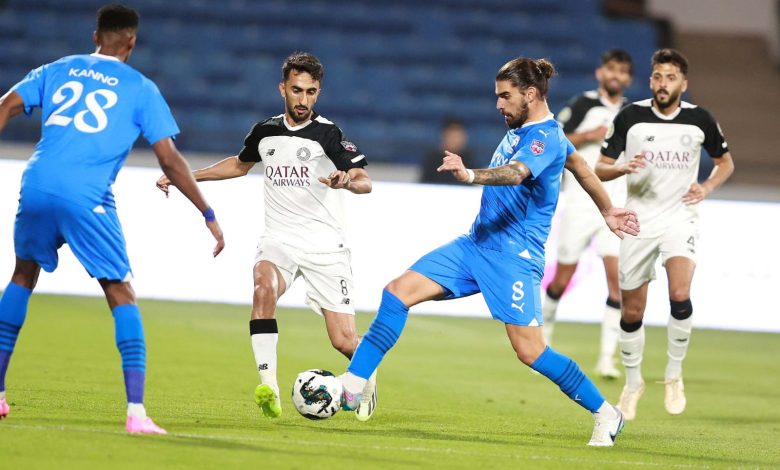 السد القطري يحقق فوزا قاتلا أمام الهلال السعودي في كأس الملك سلمان