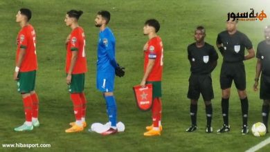 (فيديو) التبوريشة اثناء عزف النشيد الوطني في نهائي كان U23