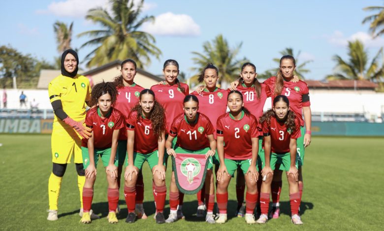 المنتخب المغربي النسوي لأقل من 17 سنة يواجه جنوب افريقيا وديا