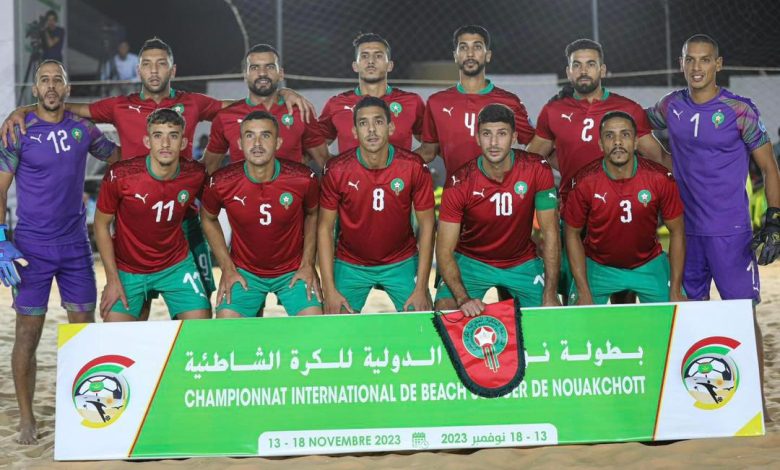 المنتخب المغربي لكرة القدم الشاطئية ينهزم أمام نظيره الموريتاني