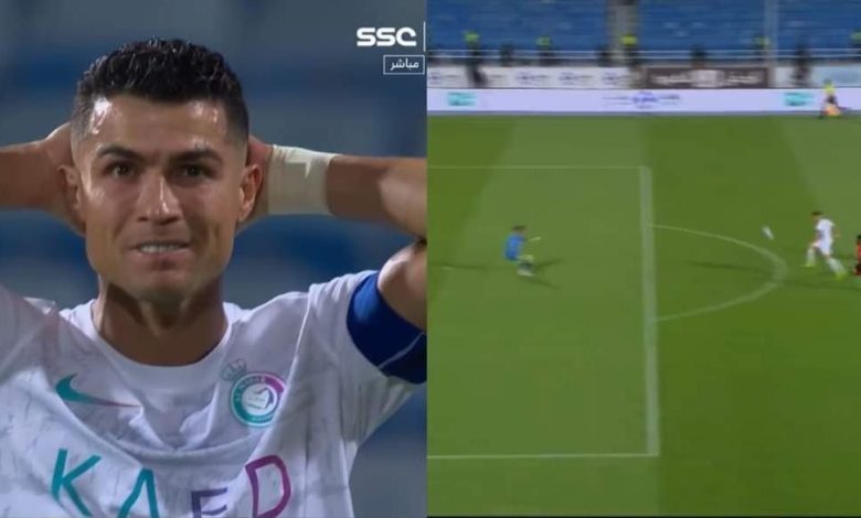 (فيديو) رونالدو يضيع فرصة سهلة بغرابة أمام الرياض في الدوري السعودي
