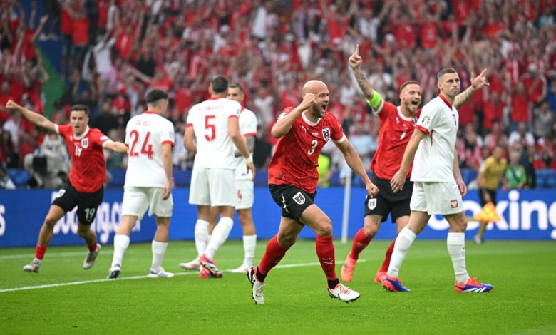 يورو 2024.. النمسا تفوز على بولندا وتنعش حظوظها في التأهل