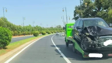 فوزي لقجع يتعرض لحادث سير قرب مقر الجامعة