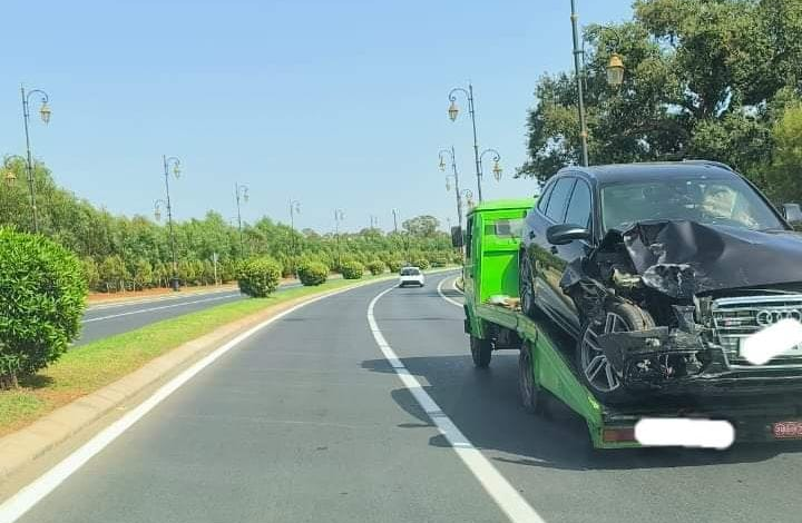 فوزي لقجع يتعرض لحادث سير قرب مقر الجامعة