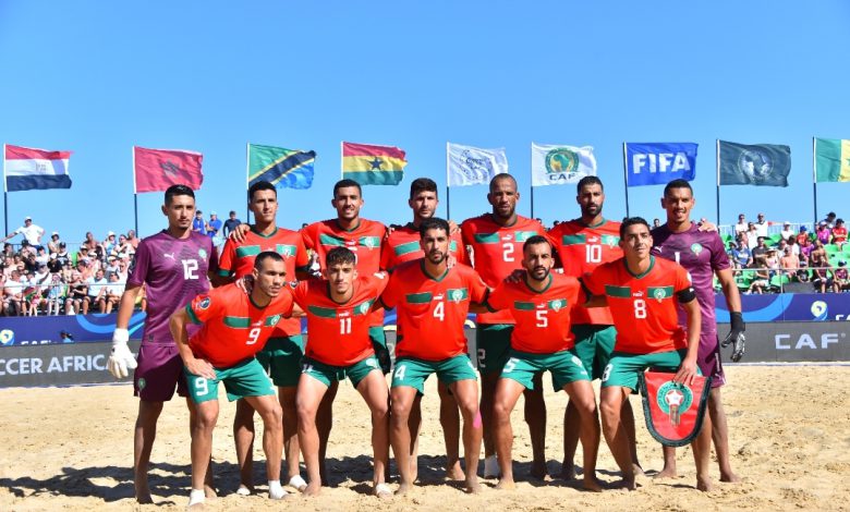 المنتخب المغربي ينهزم أمام نظيره الموريتاني في نصف نهائي كأس أفريقيا للكرة الشاطئية